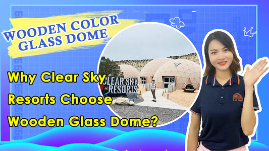 Why did Clear Sky Resort Choose RAXTENT Wooden Glass Domes