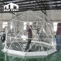3M 3.6M 4M Igloo Dome Tent for Outdoor Restaurant with Full Clear PVC Fabric