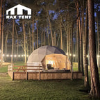 6M Dome Tent House for Luxury Glamping Airbnb Hotel for Four Seasons