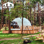 6M Dome Tent House for Luxury Glamping Airbnb Hotel for Four Seasons