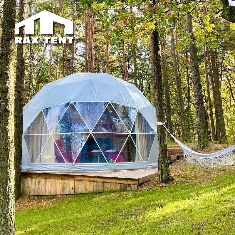 6M Dome Tent House for Luxury Glamping Airbnb Hotel for Four Seasons
