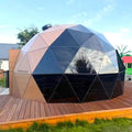 6m wooden glass dome house