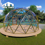 7M Aurora Glass Igloo Dome for Luxury Hotel in North Europe and America