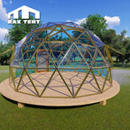 7M Aurora Glass Igloo Dome for Luxury Hotel in North Europe and America