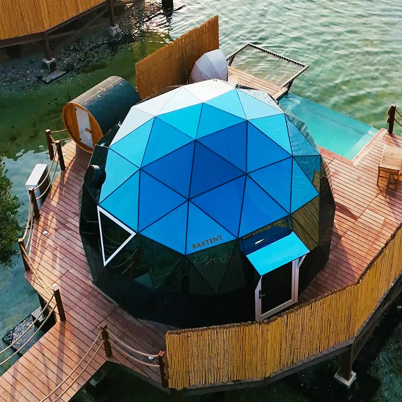 7m glamping glass dome house hotel