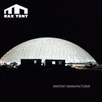 Exclusive 80m Big Geodesic Dome Tent for Event of 5000 Persons with Waterproof PVC Cover