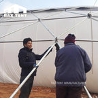 Exclusive 80m Big Geodesic Dome Tent for Event of 5000 Persons with Waterproof PVC Cover