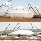 Exclusive 80m Big Geodesic Dome Tent for Event of 5000 Persons with Waterproof PVC Cover