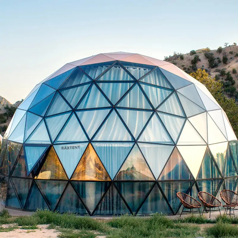 8m glass dome house for Resorts hotel
