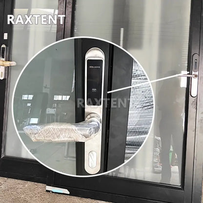 glass dome with password lock door