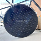 glass dome solar fan