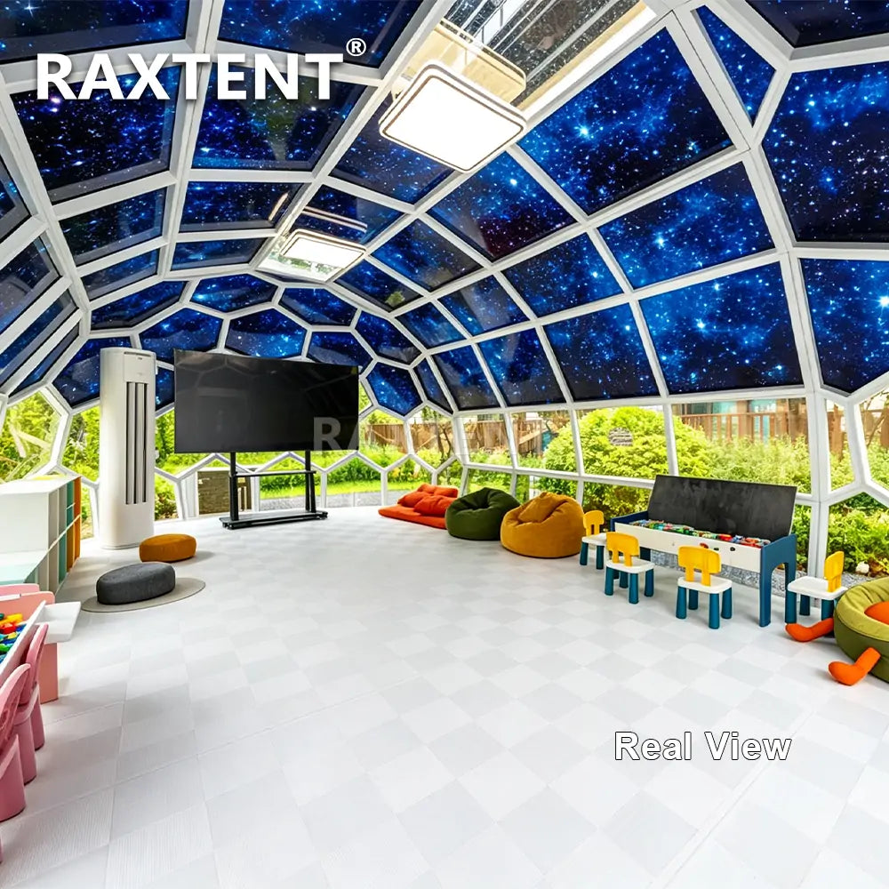 capsule glass dome house for Activity Room