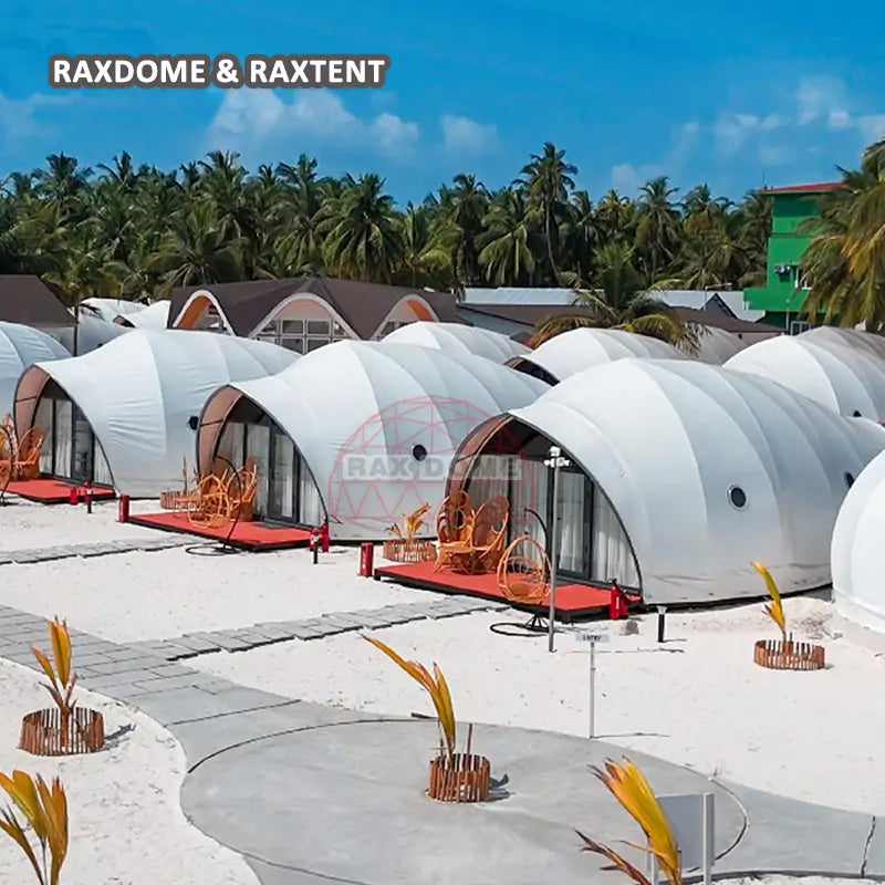 cocoon shape glamping tent house for hotel