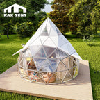zome glass dome tent hotel