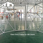 Small 4M geodesic dome tent for glamping dome hotel in Thailand