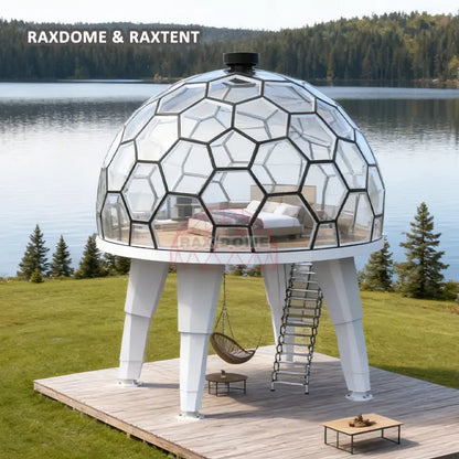 duplex dome tent with four legs