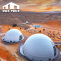 Event dome tent for exhibition