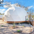 6m glamping geodesic dome tent