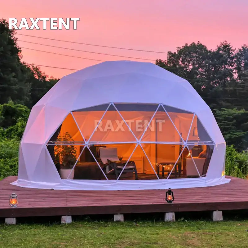 7m geodesic dome tent