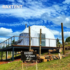 6m geodesic dome tent for glamping