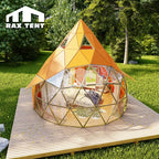 glass zome for resort