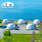 geodesic dome for glamping