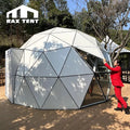 dome house with thermal insulation