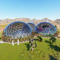 RAXTENT 12M 15M 20M Biodome Large Connected Glass Dome House
