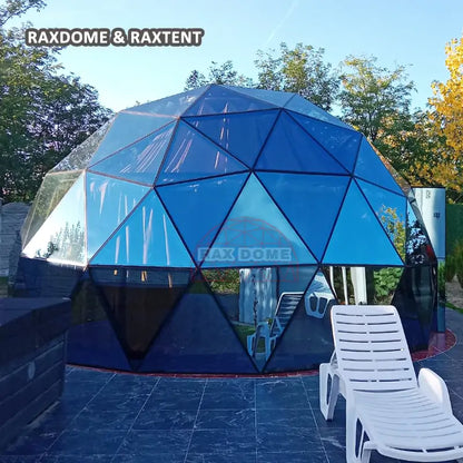 6m glass dome tent for glamping hotel