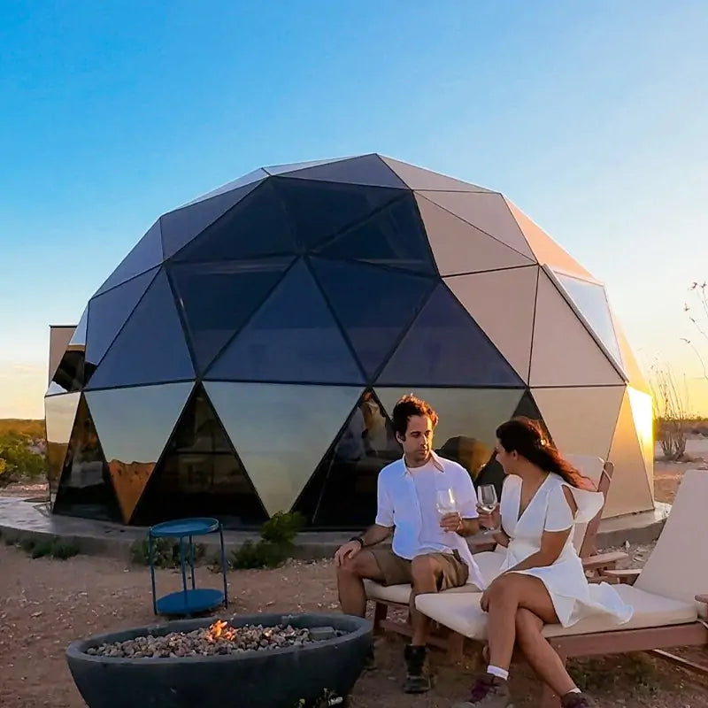 7m glass dome tent for couple