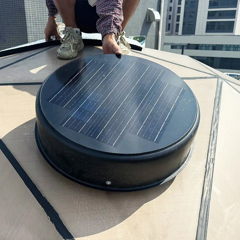 solar fan