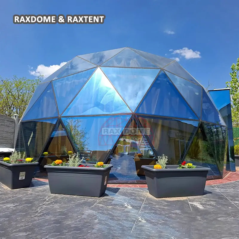 6m glamping dome tent in the USA