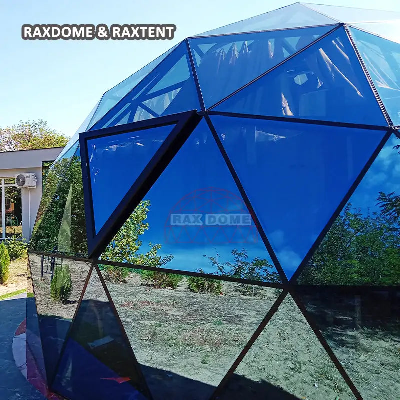 6m glamping glass dome tent