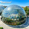 20m glass dome house for greenhouse