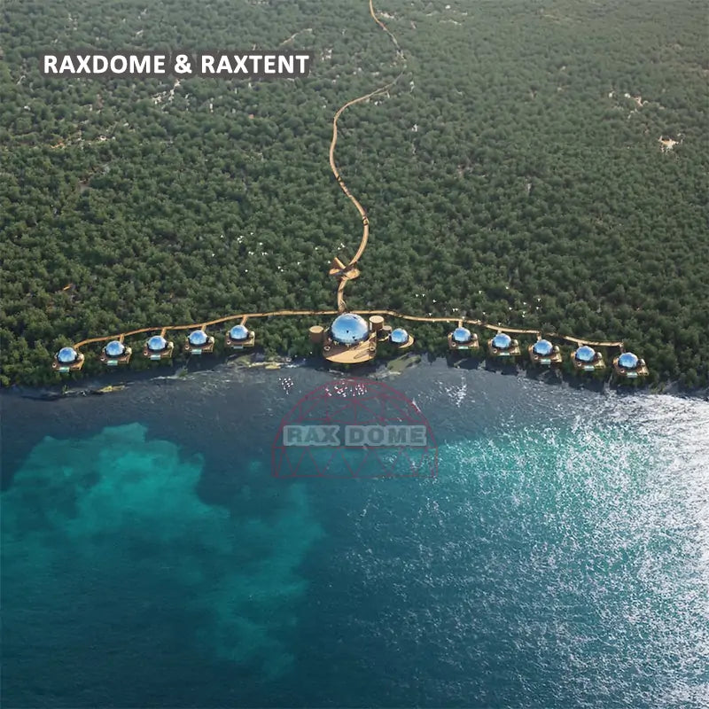 luxeglamp glamping glass dome house resort