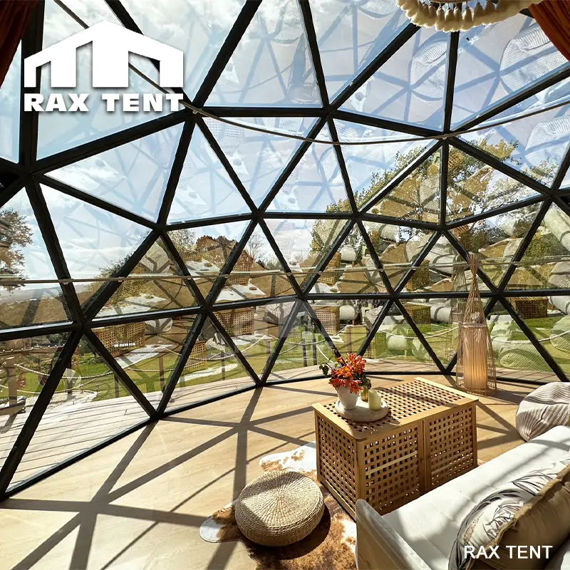 stargazing glamping dome