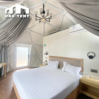 glass dome home for resort