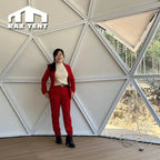dome house with solid panel