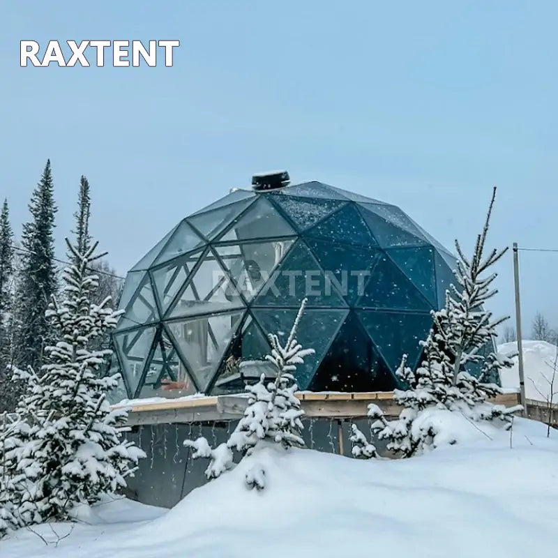 6m glass dome ten in Russia