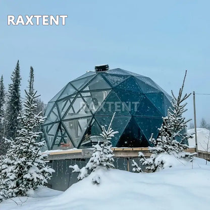 6m glass dome ten in Russia