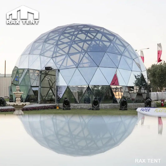 glass dome tent in Qatar
