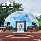 glass geodesic dome