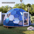 RAXDOME 5M Glass Geodesic Dome Tent for Glamping Retreat Suite
