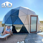 glass dome tent for family resort