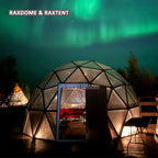 6m igloo glass dome tent
