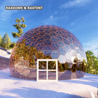 13m honeycomb glass dome tent