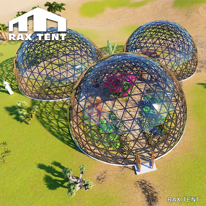 15m connected glass dome