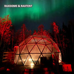 glass igloo dome for glamping stargazing room