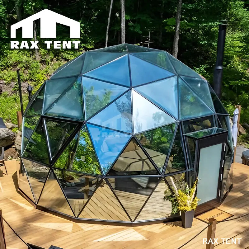 7m geodesic dome house