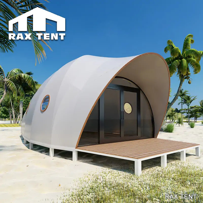 RAXTENT Cocoon Glamping Tent House for Resort Hotel
